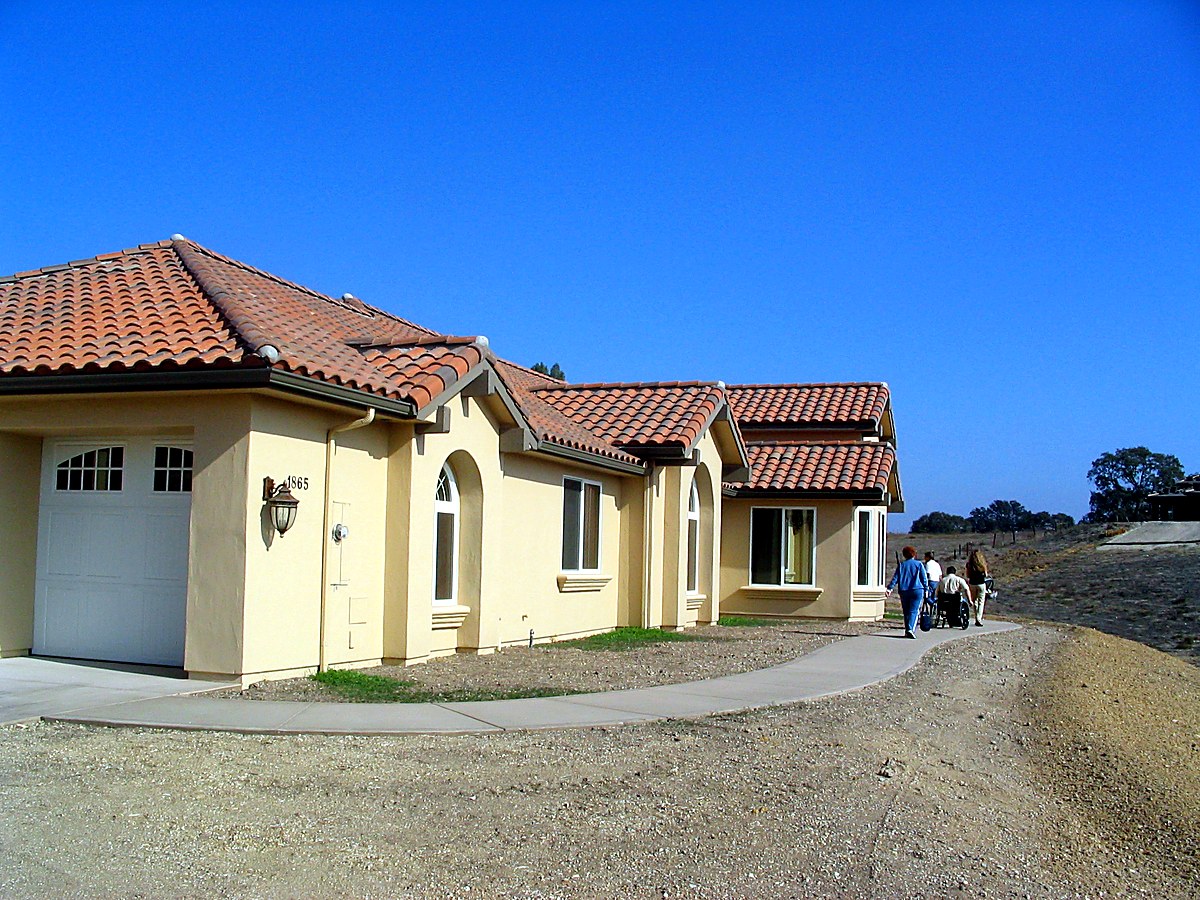 Completed ground-up residence at Wisteria Lane, Paso Robles
