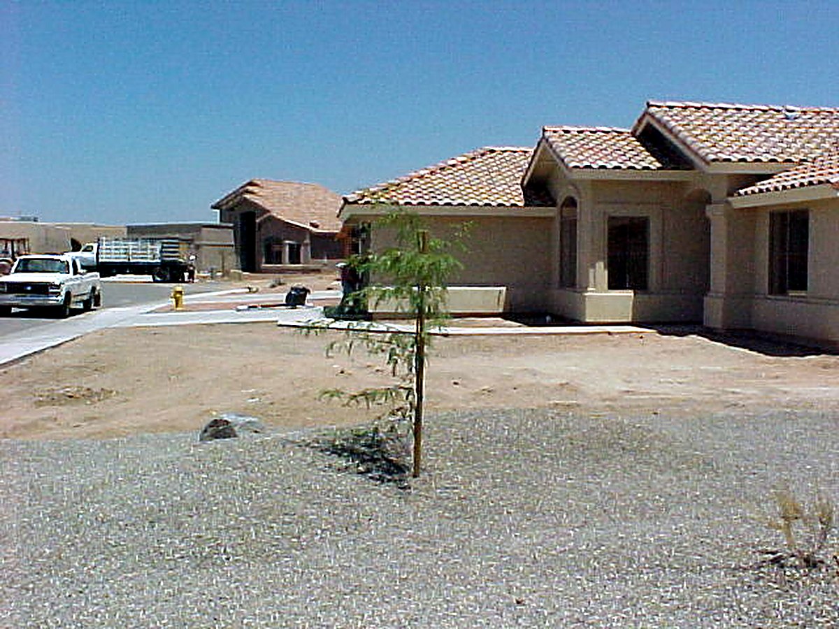Street view of the Yuma, Arizona residence